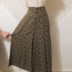 Vintage Express Floral Skirt
